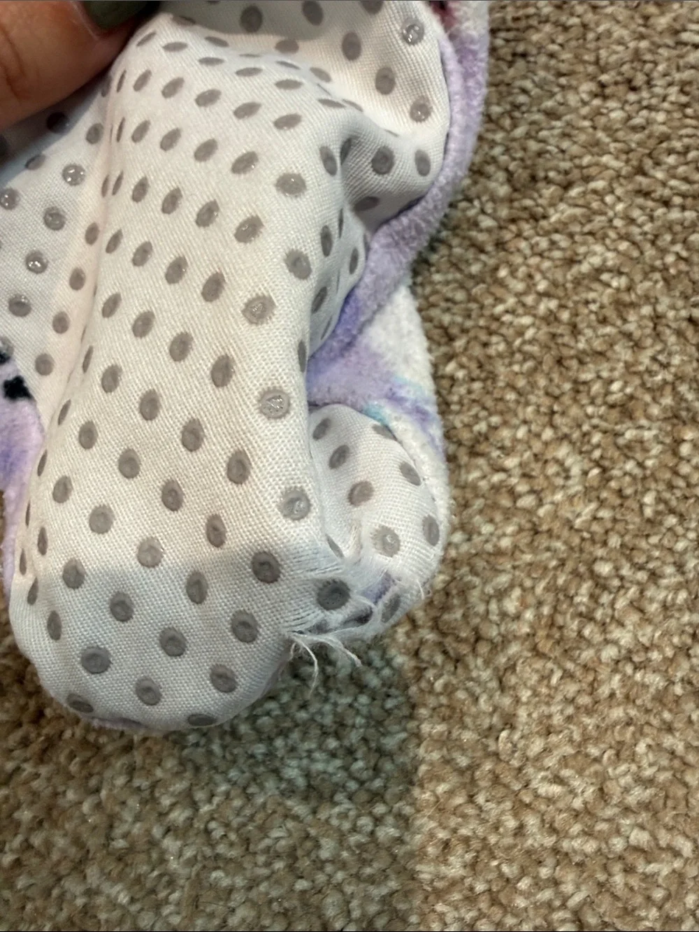 The Children's Place Lavender Llama Print Footed Pajamas